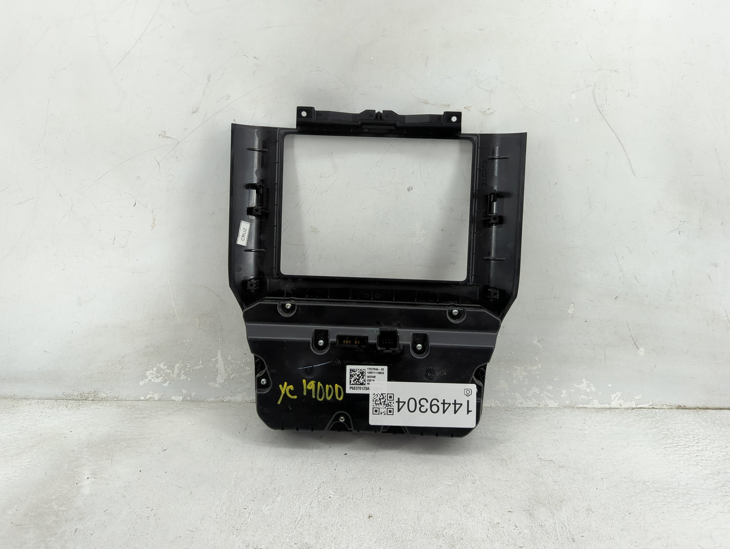 2021 Dodge Ram 2500 Climate Control Module Temperature AC/Heater Replacement P/N:P68370125AB 17027644-02 Fits Fits 2019 2020