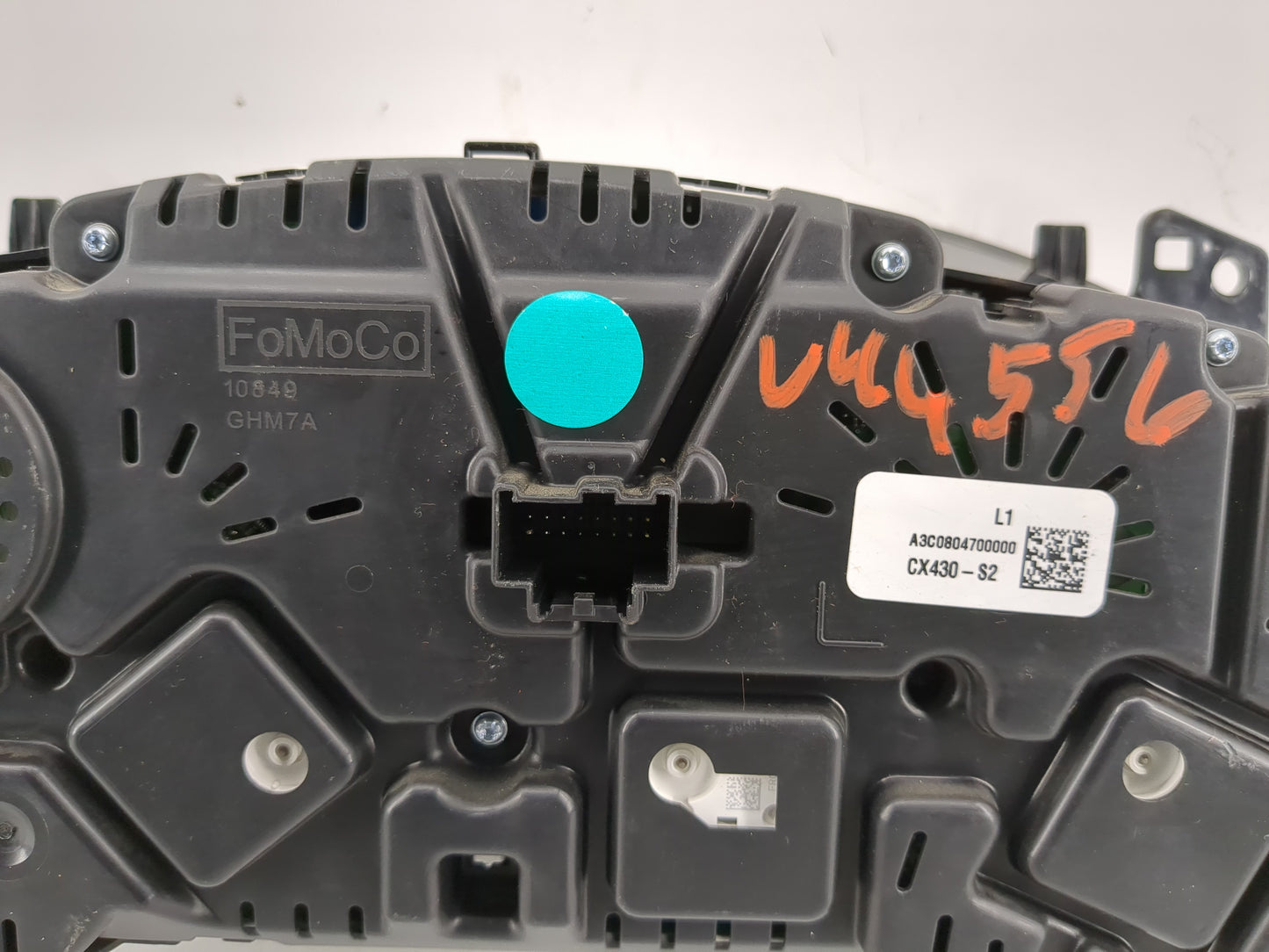 2021-2022 Ford Bronco Instrument Cluster Speedometer Gauges P/N:M1PT-10849-ADH Fits Fits 2021 2022 OEM Used Auto Parts - Oem