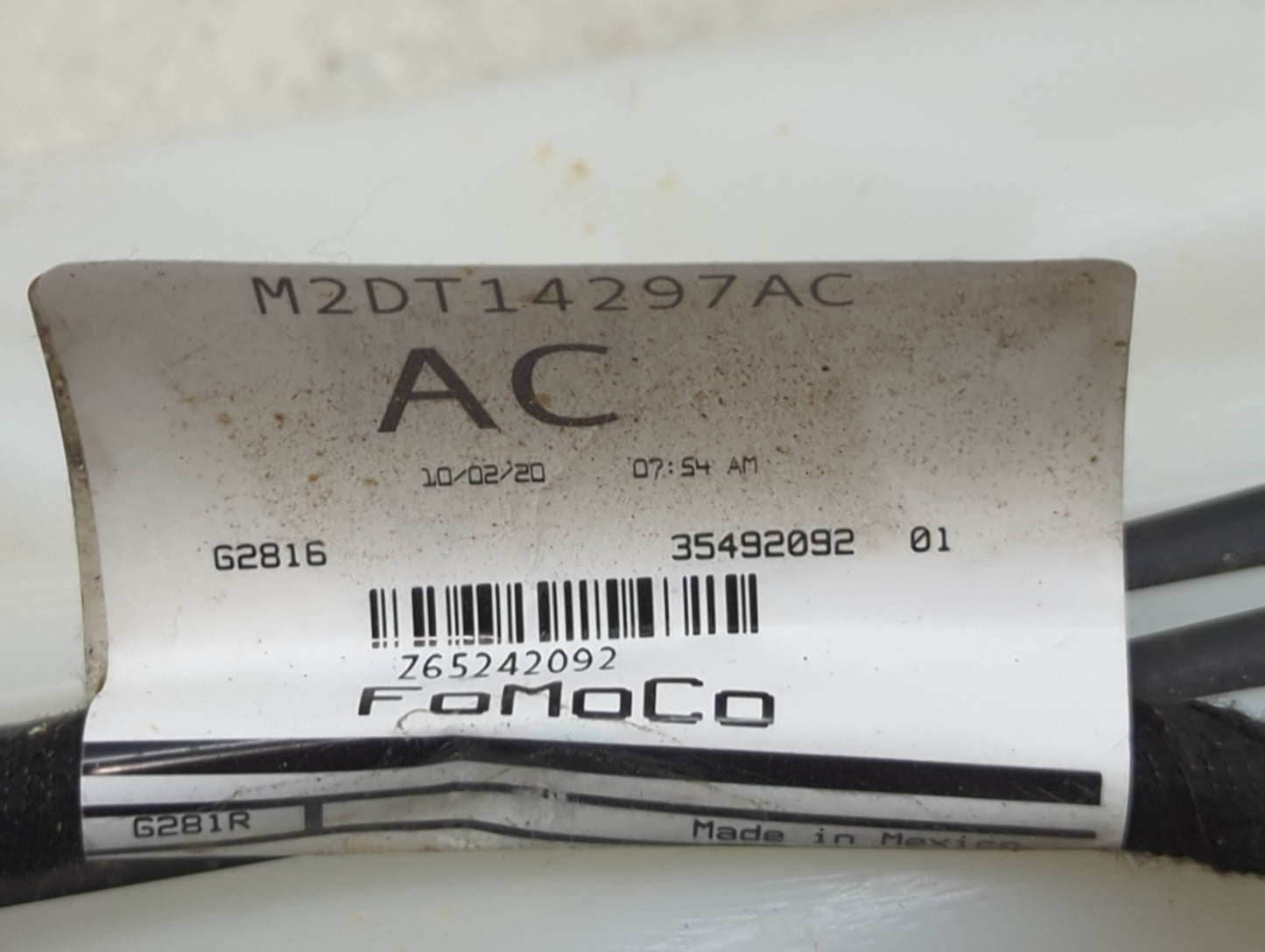 2021-2021 Ford Bronco Windshield Washer Fluid Reservoir Bottle Oem 1473859 - Oemusedautoparts1.com