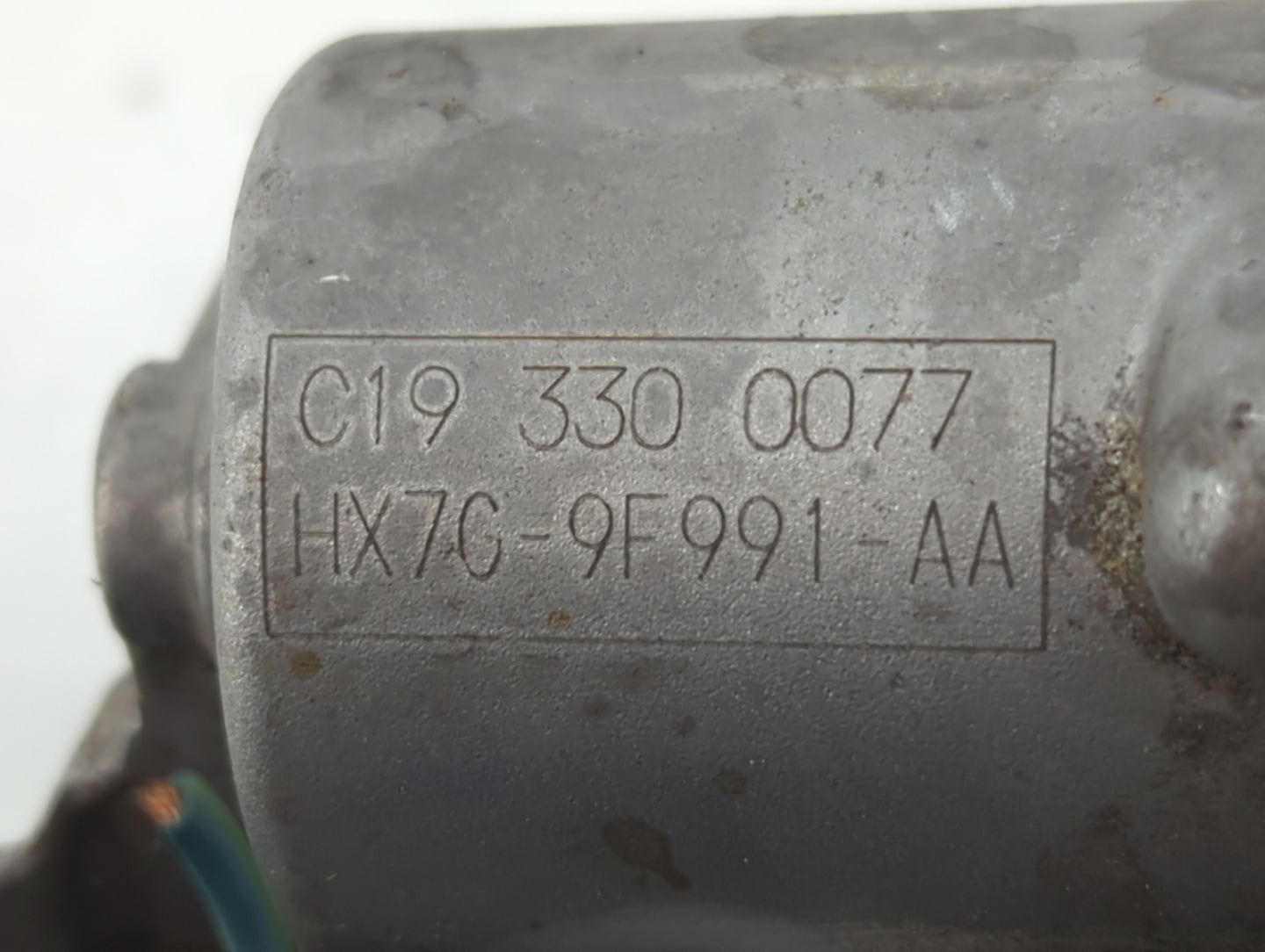 2021 Ford Bronco Throttle Body P/N:HX7G-9F991-AA C19 330 0077 Fits Fits 2018 2019 2020 2022 OEM Used Auto Parts - Oemusedaut