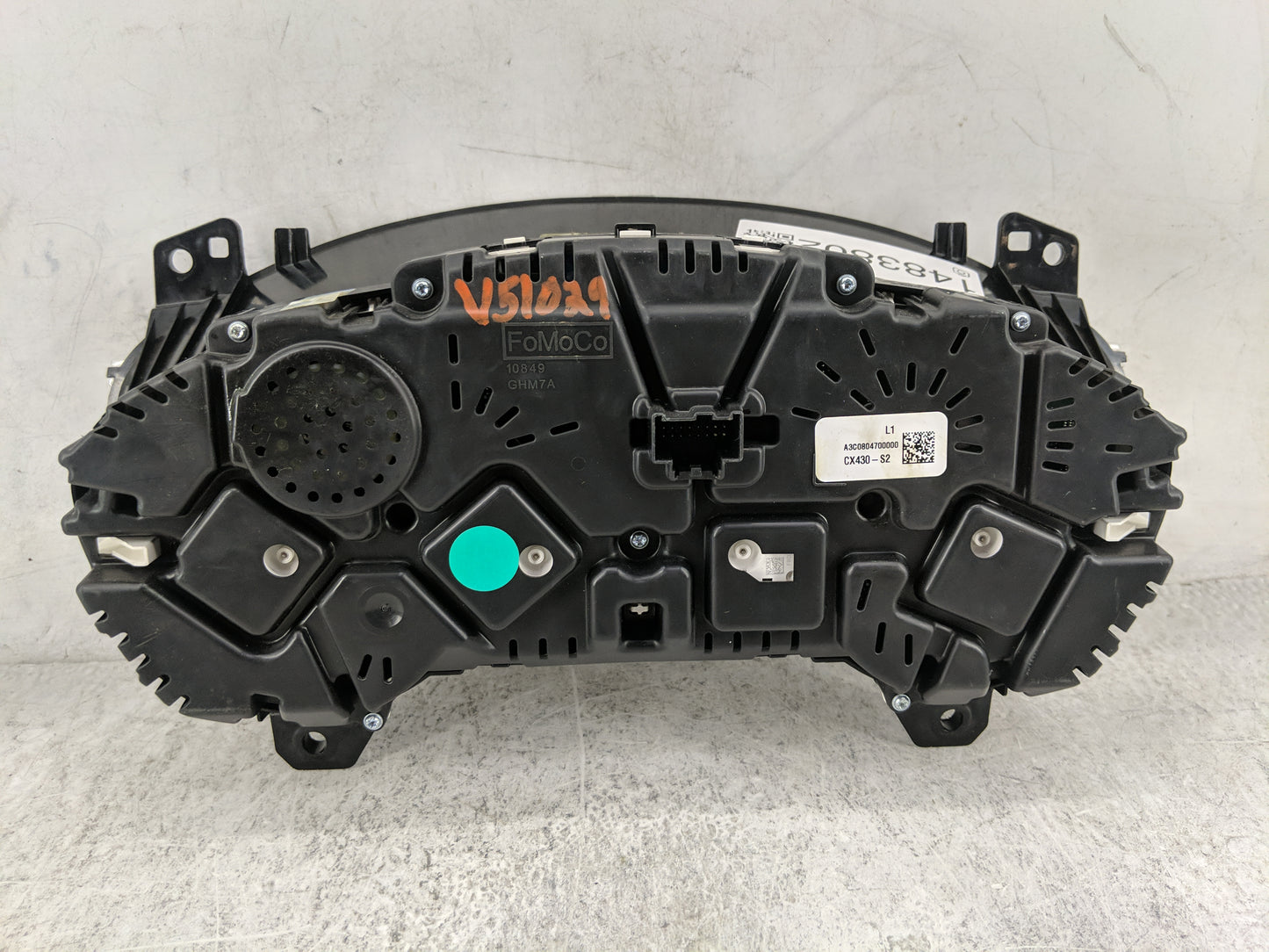 2021-2022 Ford Bronco Sport Instrument Cluster Speedometer Gauges P/N:M1PT-10849-ADH A3C0805470000 Miles: Fits Fits 2021 202