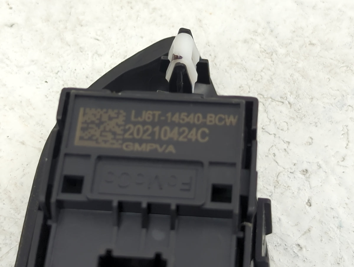 2021-2022 Ford Bronco Sport Master Power Window Switch Replacement Driver Side Left P/N:LJ6T-14540-BCW Fits Fits 2020 2021 2