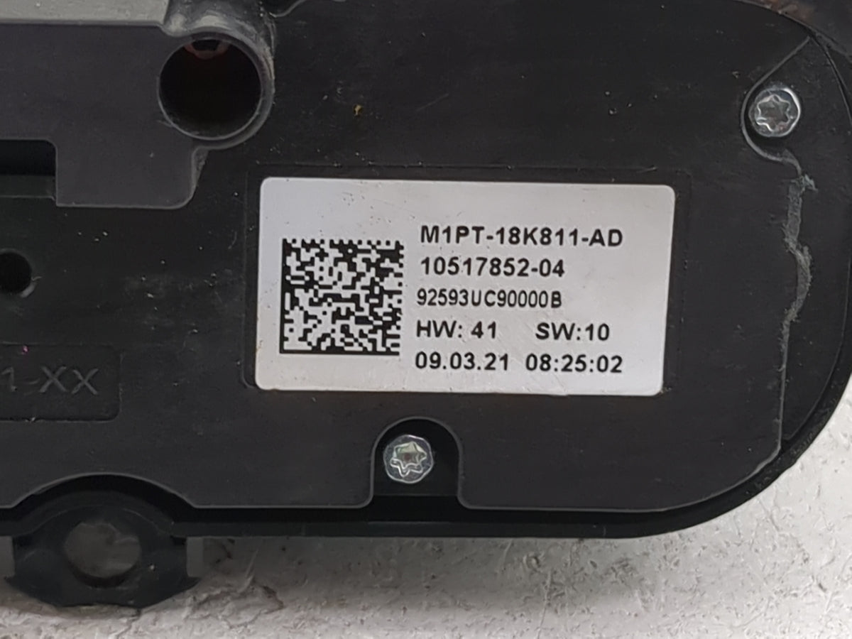 2021-2022 Ford Bronco Sport Climate Control Module Temperature AC/Heater Replacement P/N:M1PT-18K811-AD Fits Fits 2021 2022 