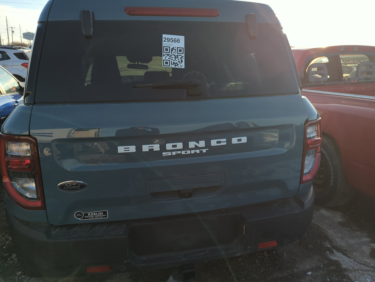 2021-2022 Ford Bronco Sport Trunk/decklid/hatch/tailgate Oem - Oemusedautoparts1.com