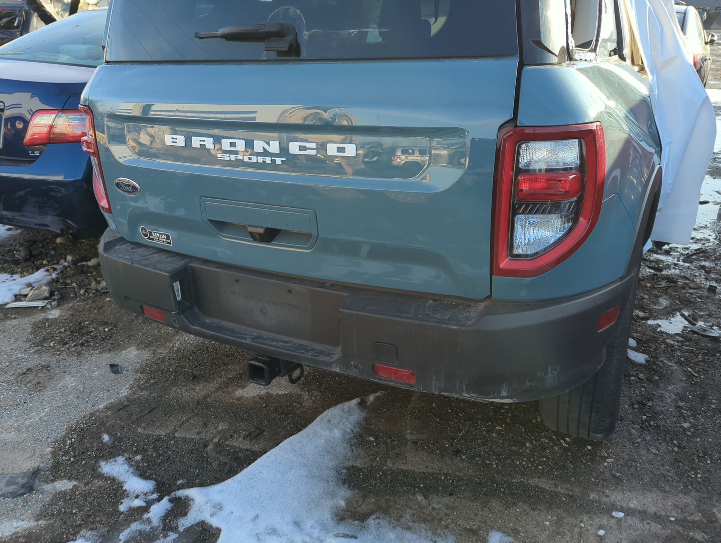 2021 Ford Bronco Sport Rear Bumper Assembly Oem - Oemusedautoparts1.com
