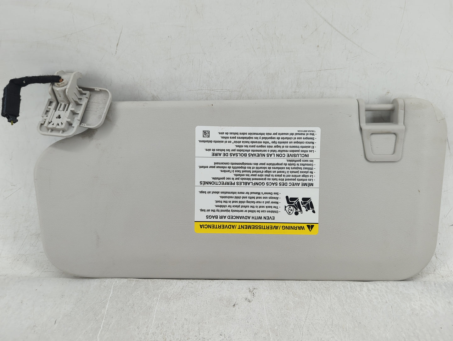 2021-2022 Ford Bronco Sport Sun Visor Shade Replacement Passenger Right Mirror Fits Fits 2021 2022 OEM Used Auto Parts - Oem