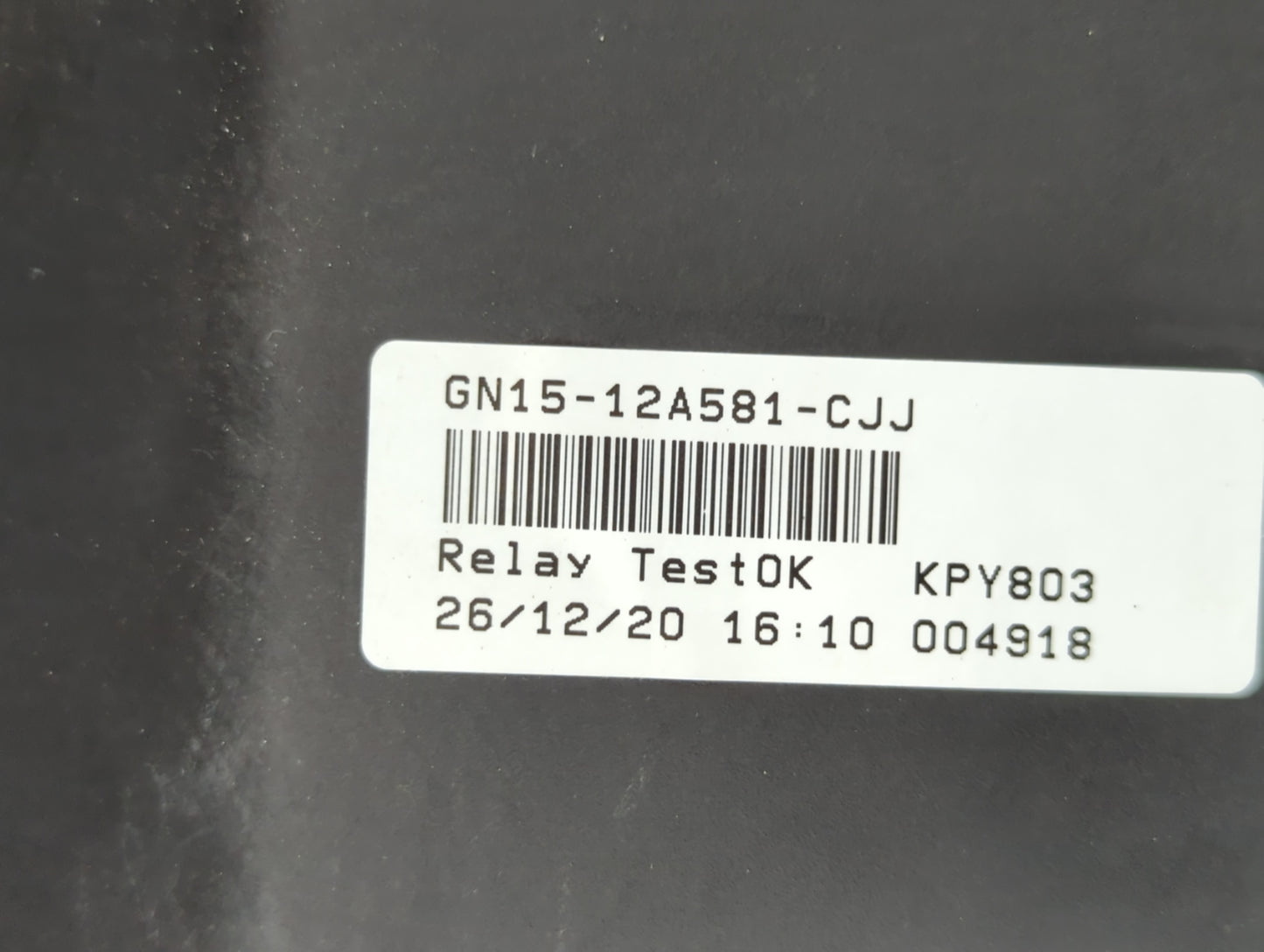 2021 Ford Ecosport Fusebox Fuse Box Panel Relay Module P/N:GN15-12A581-CJJ Fits OEM Used Auto Parts - Oemusedautoparts1.com