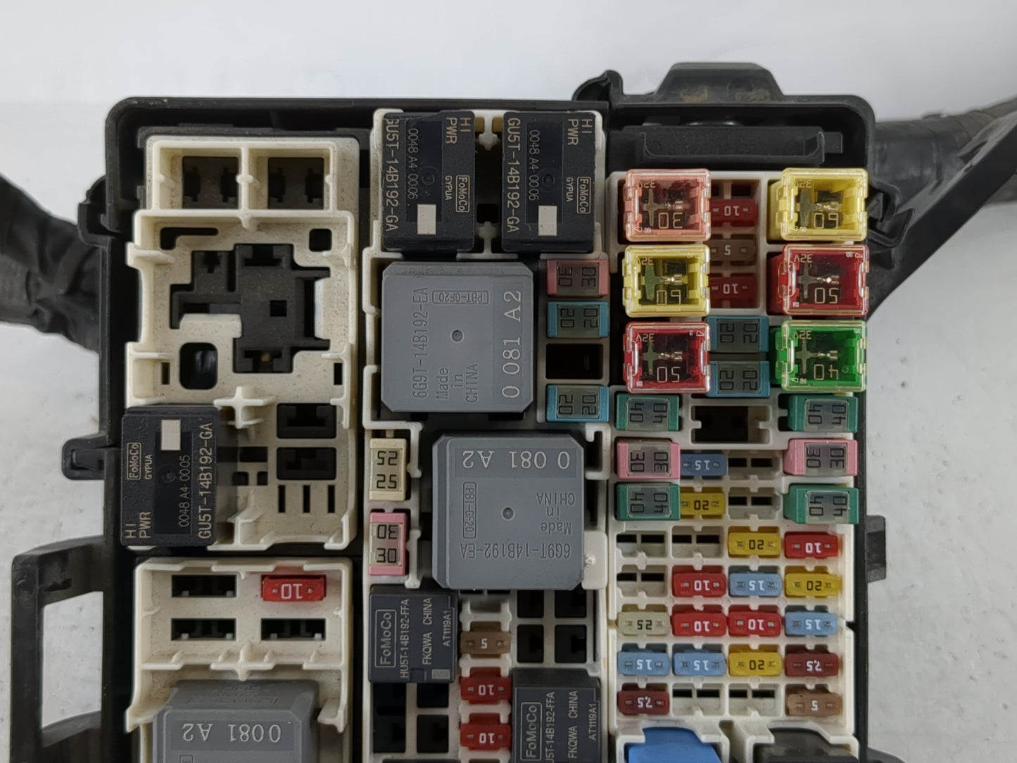 2021 Ford Ecosport Fusebox Fuse Box Panel Relay Module P/N:GN15-12A581-CJH Fits OEM Used Auto Parts - Oemusedautoparts1.com