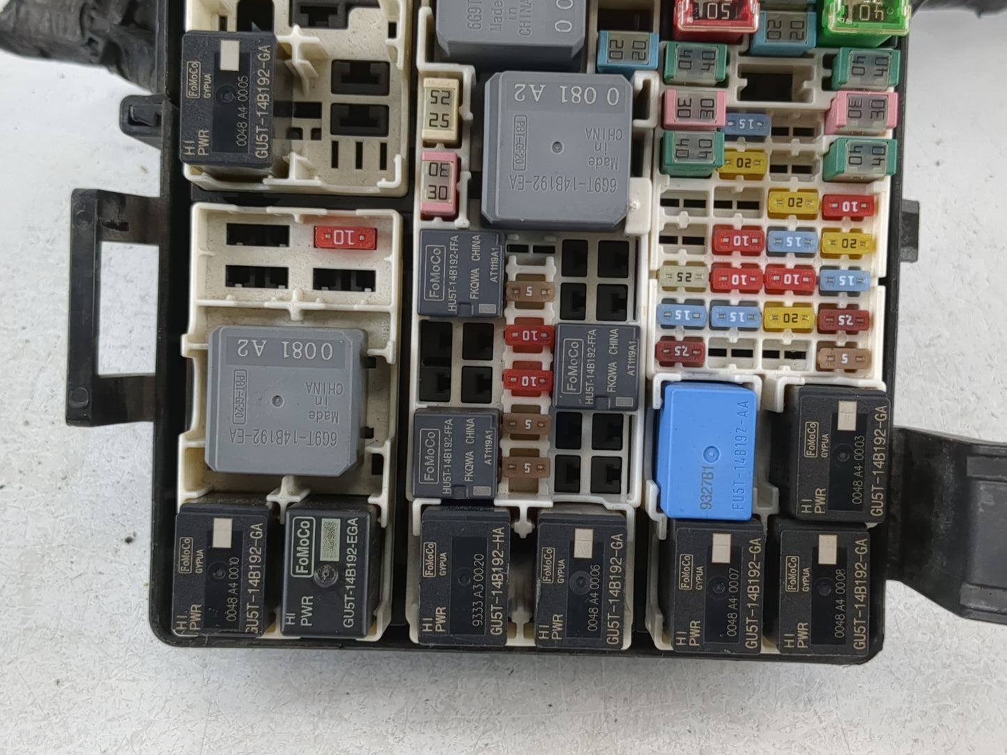 2021 Ford Ecosport Fusebox Fuse Box Panel Relay Module P/N:GN15-12A581-CJH Fits OEM Used Auto Parts - Oemusedautoparts1.com