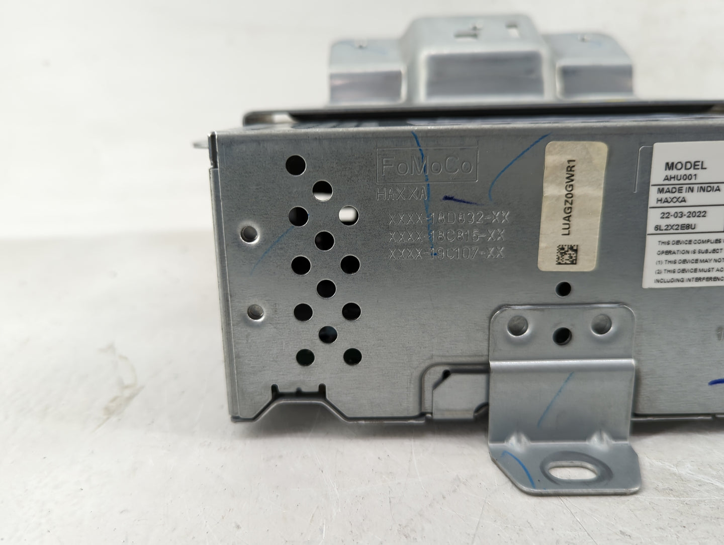 2021-2022 Ford Ecosport Radio AM FM Cd Player Receiver Replacement P/N:LU5T-18K810-AG LU5T-18K819 Fits Fits 2021 2022 OEM Us