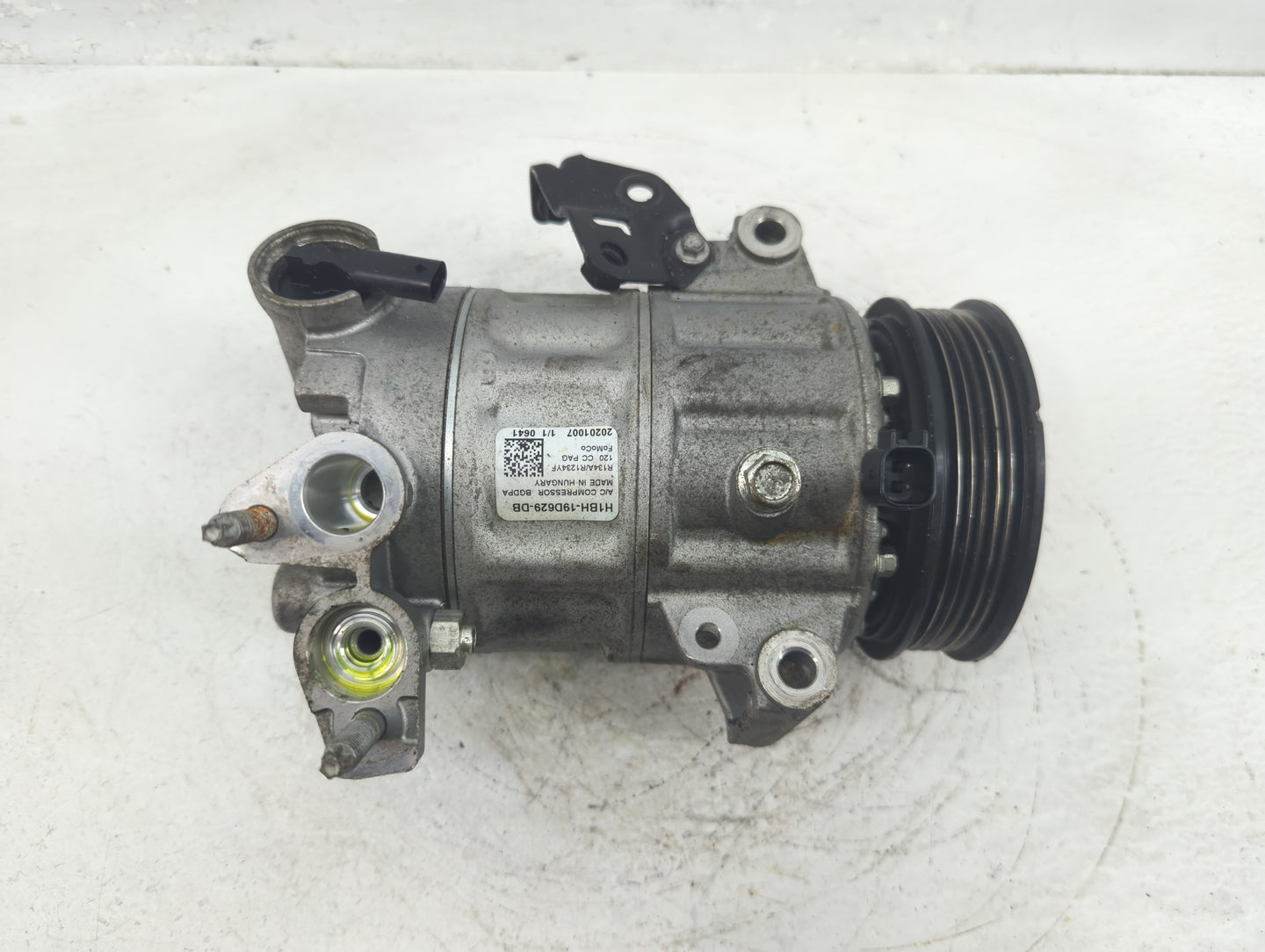 2018-2021 Ford Ecosport Air Conditioning A/c Ac Compressor Oem - Oemusedautoparts1.com