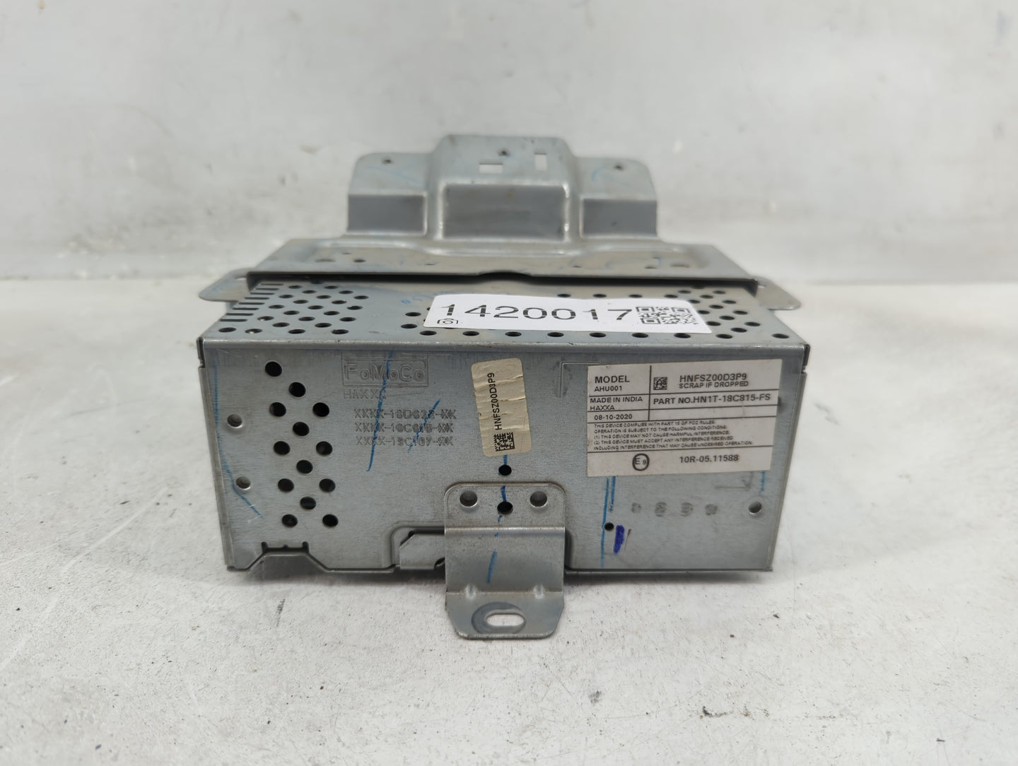 2018-2022 Ford Ecosport Radio AM FM Cd Player Receiver Replacement P/N:HN1T-18C815-FS Fits Fits 2018 2019 2020 2021 2022 OEM