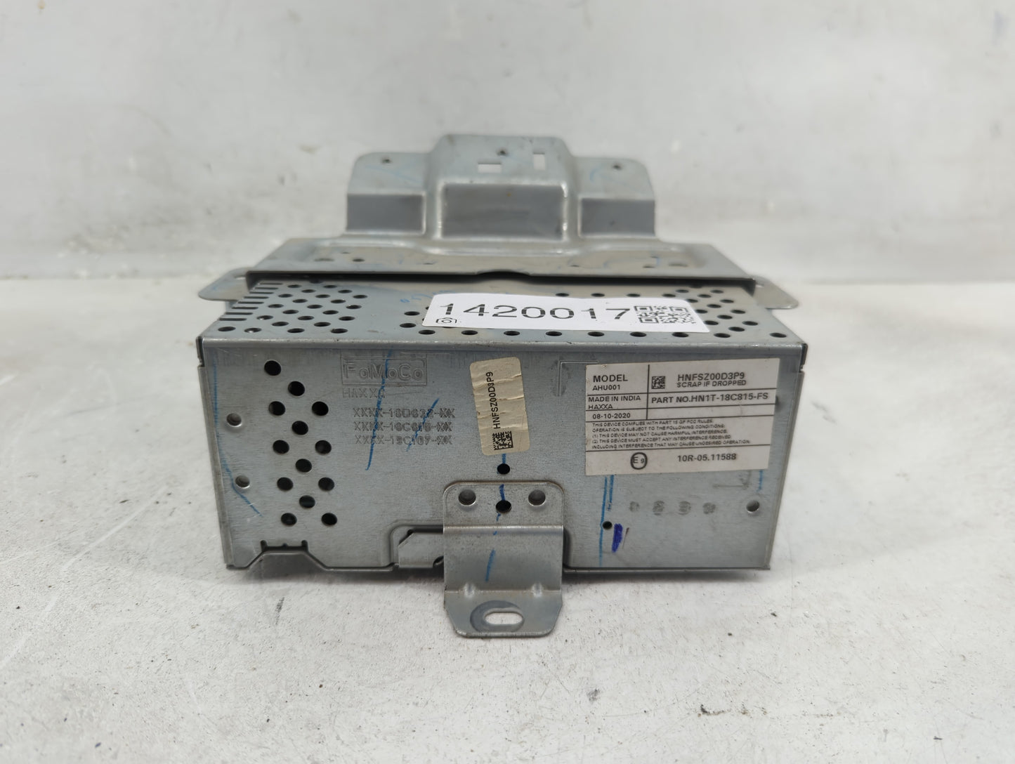 2018-2022 Ford Ecosport Radio AM FM Cd Player Receiver Replacement P/N:HN1T-18C815-FS Fits Fits 2018 2019 2020 2021 2022 OEM