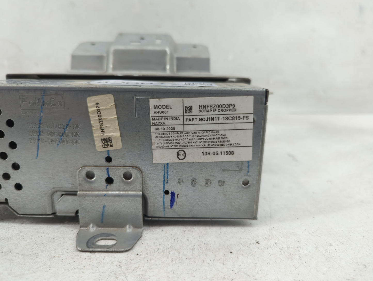2018-2022 Ford Ecosport Radio AM FM Cd Player Receiver Replacement P/N:HN1T-18C815-FS Fits Fits 2018 2019 2020 2021 2022 OEM