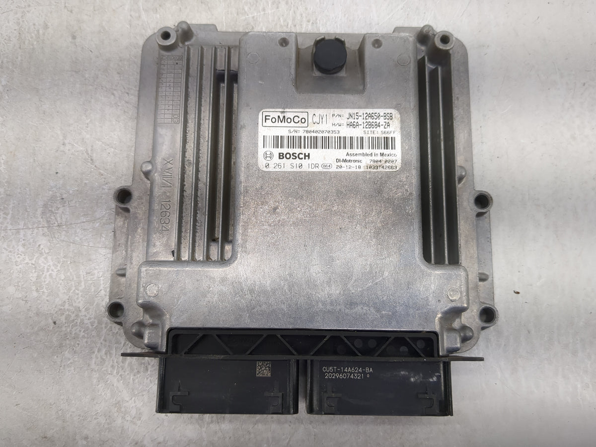 2018-2021 Ford Ecosport PCM Engine Control Computer ECU ECM PCU OEM P/N:JN15-12A650-BSB HA6A-12B684-ZA Fits 2018 2019 2020 2