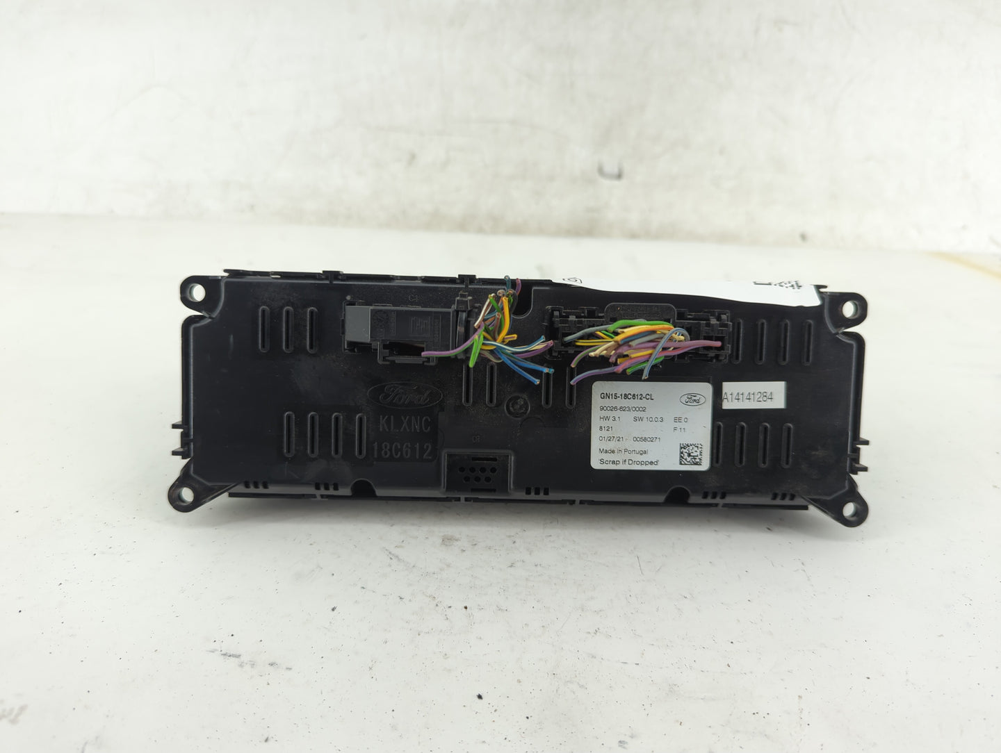 2021-2022 Ford Ecosport Climate Control Module Temperature AC/Heater Replacement P/N:GN15-18C612-CL Fits Fits 2021 2022 OEM 