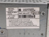2021-2022 Ford Ecosport Radio AM FM Cd Player Receiver Replacement P/N:LUAGZ0G63V AHU001 Fits Fits 2021 2022 OEM Used Auto P