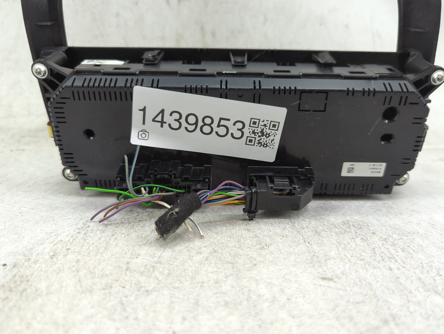 2021-2022 Ford Ecosport Climate Control Module Temperature AC/Heater Replacement Fits Fits 2021 2022 OEM Used Auto Parts - O