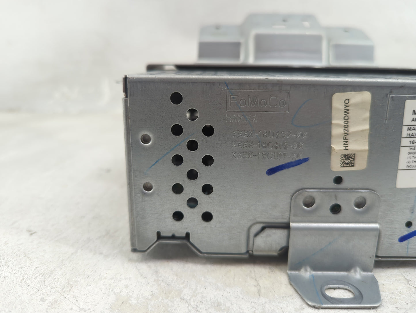 2018-2022 Ford Ecosport Radio AM FM Cd Player Receiver Replacement P/N:HNFVZ00DWYQ HN1T-18C815-FV Fits OEM Used Auto Parts -