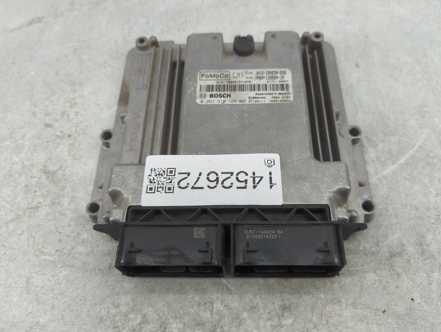 2018-2021 Ford Ecosport PCM Engine Control Computer ECU ECM PCU OEM P/N:JN15-12A650-BSB HA6A-12B684-ZA Fits OEM Used Auto Pa