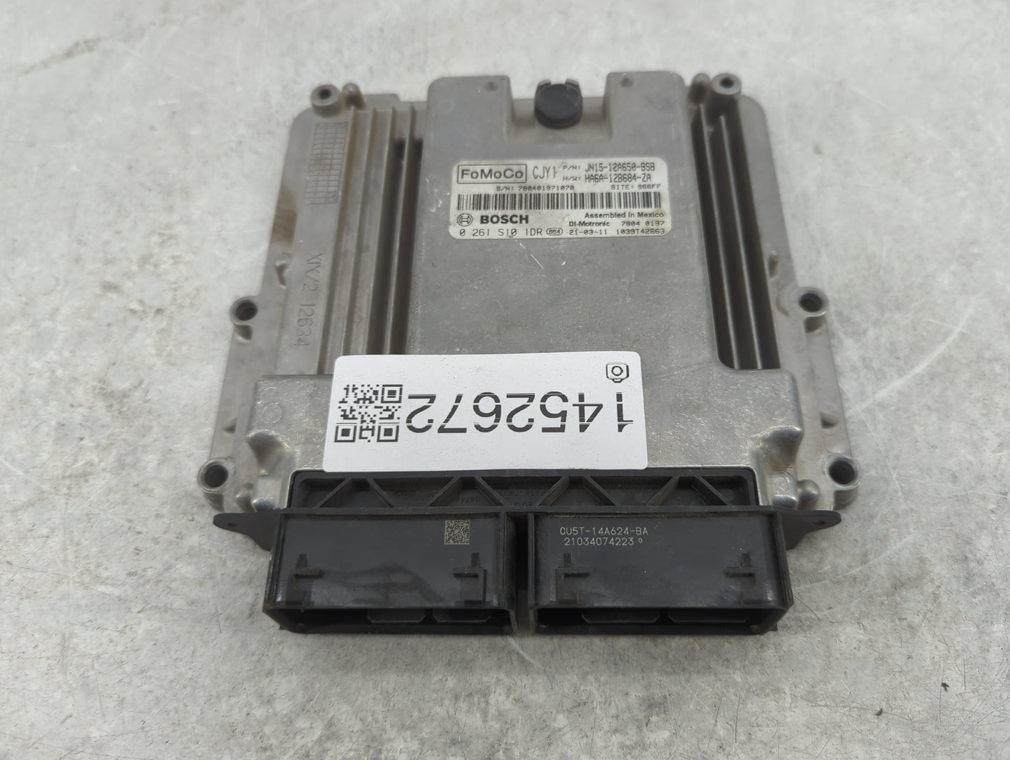 2018-2021 Ford Ecosport PCM Engine Control Computer ECU ECM PCU OEM P/N:JN15-12A650-BSB HA6A-12B684-ZA Fits OEM Used Auto Pa