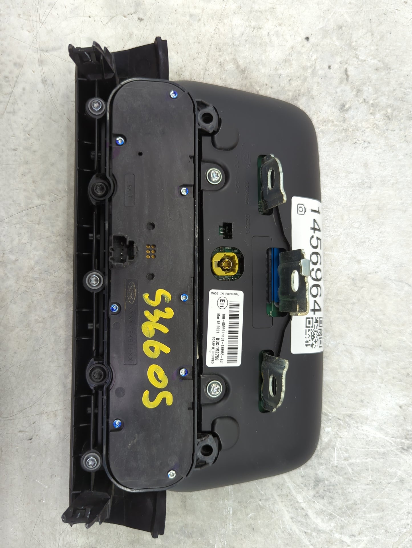 2021 Ford Ecosport Radio AM FM Cd Player Receiver Replacement P/N:BT-18B955-EG 10R-059591, B0CI192758 Fits OEM Used Auto Par