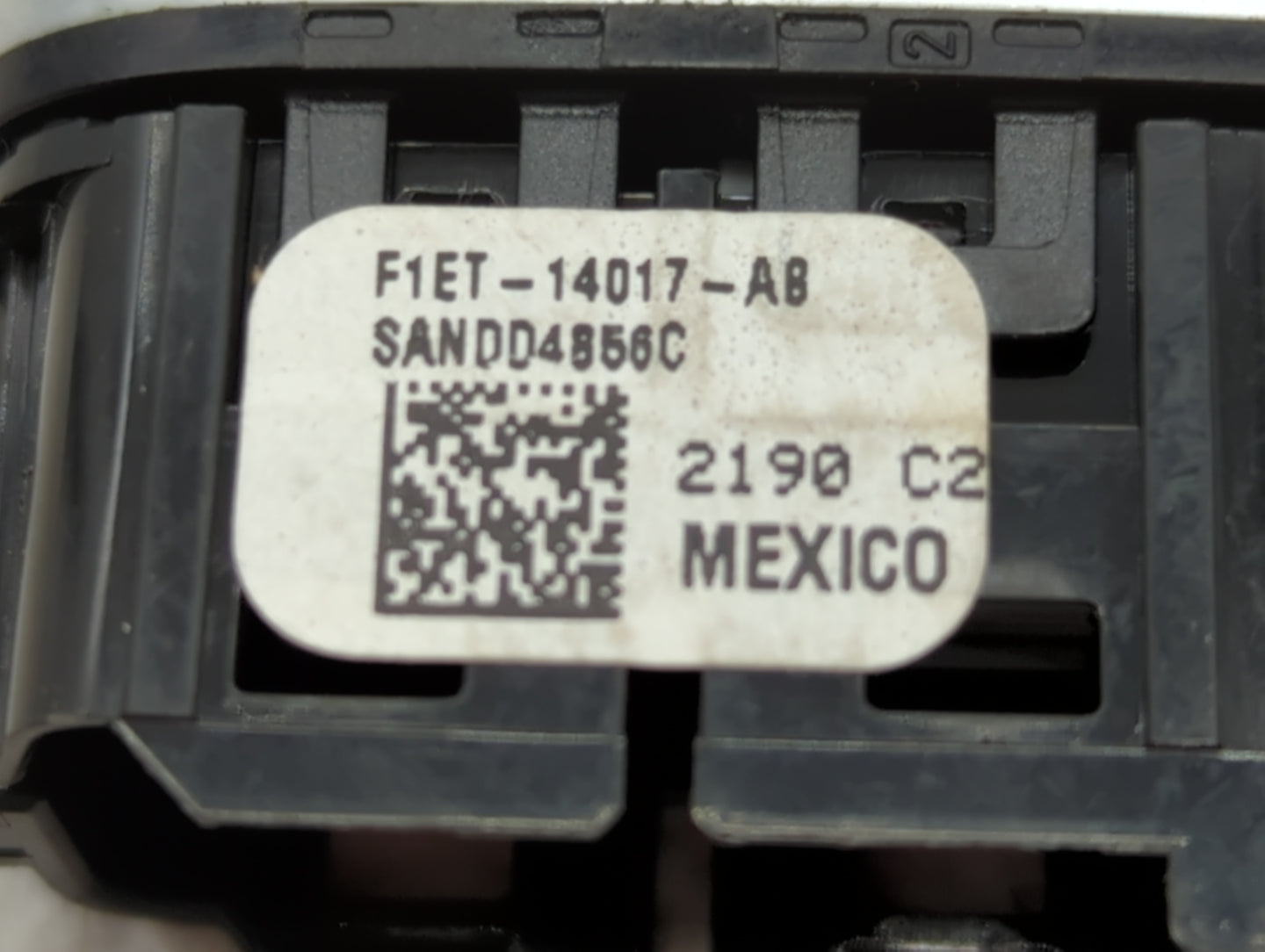 2018-2022 Ford Ecosport Master Power Window Switch Replacement Driver Side Left P/N:F1ET-14017-AB Fits OEM Used Auto Parts -