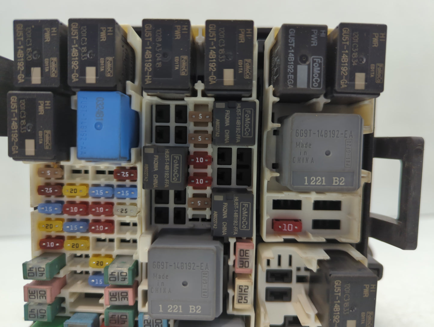 2021 Ford Ecosport Fusebox Fuse Box Panel Relay Module P/N:GN15-12A581-CJKTG Fits OEM Used Auto Parts - Oemusedautoparts1.co