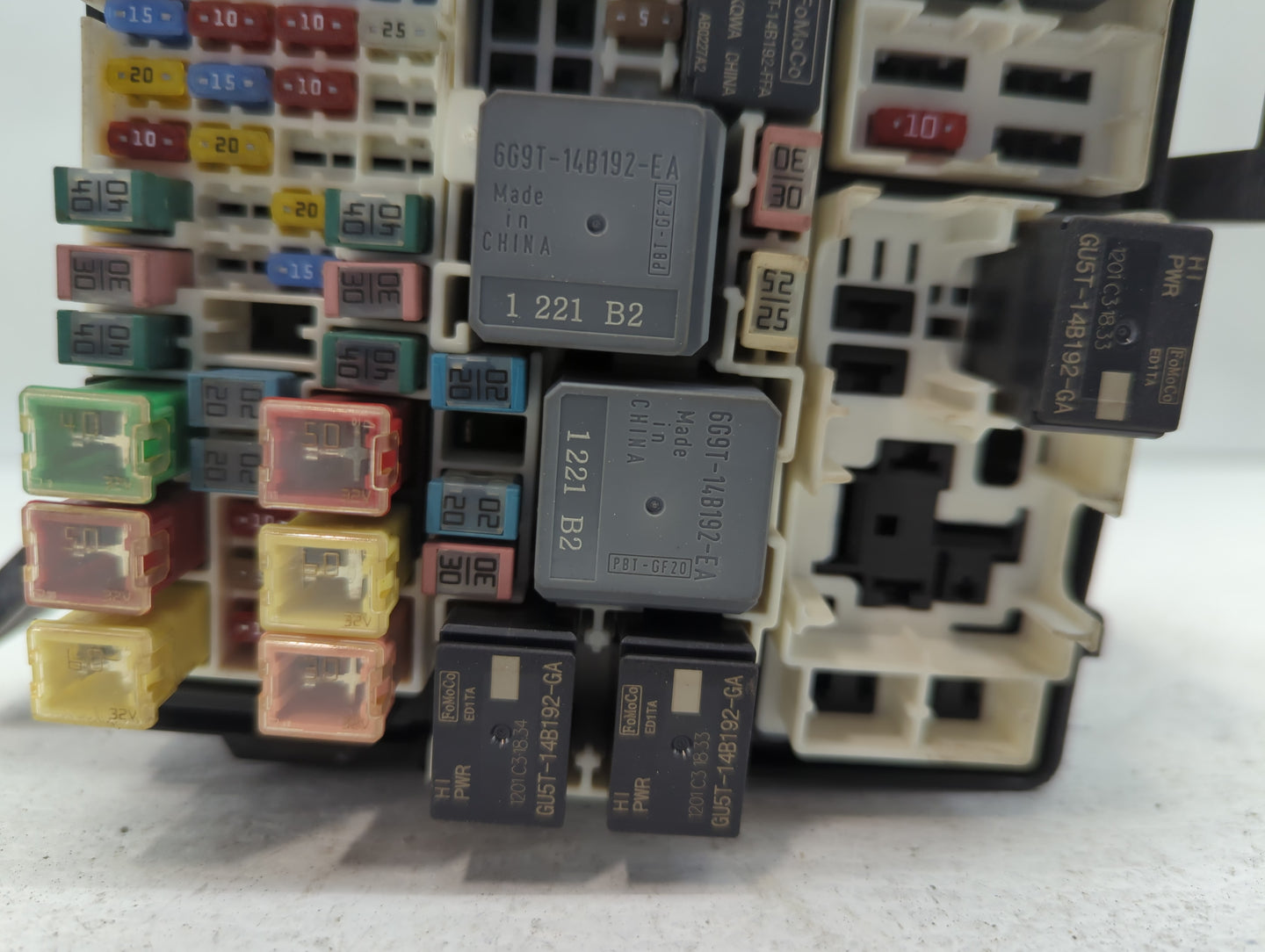 2021 Ford Ecosport Fusebox Fuse Box Panel Relay Module P/N:GN15-12A581-CJKTG Fits OEM Used Auto Parts - Oemusedautoparts1.co