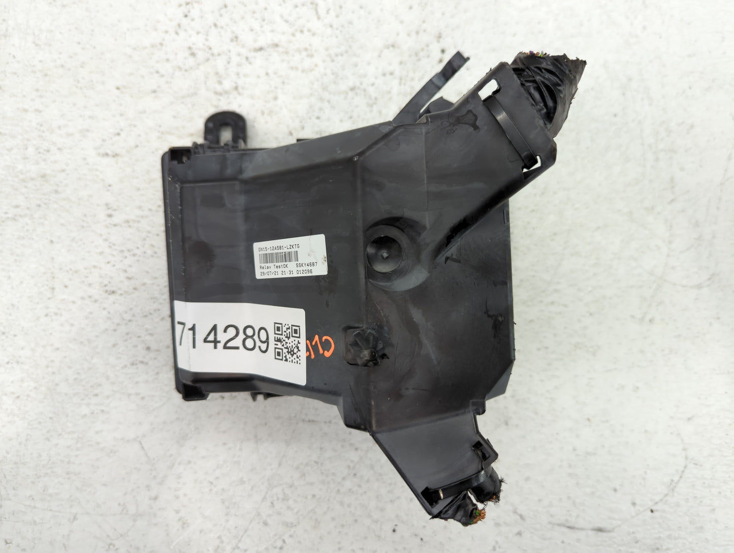 2021 Ford Ecosport Fusebox Fuse Box Panel Relay Module P/N:GN15-12A681-LZKTG Fits OEM Used Auto Parts - Oemusedautoparts1.co
