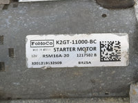 2019-2020 Ford Edge Car Starter Motor Solenoid OEM P/N:K2GT-11000-BC K2GT-11000-BB Fits Fits 2019 2020 2021 2022 OEM Used Au