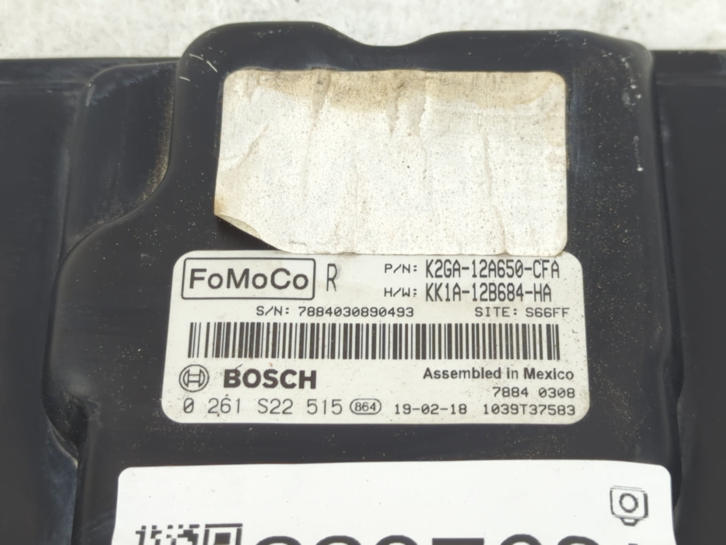 2021 Ford Edge PCM Engine Control Computer ECU ECM PCU OEM P/N:K2GA-12A650-CFA KK1A-12B684-HA, 0 261 S22 515 Fits Fits 2020 