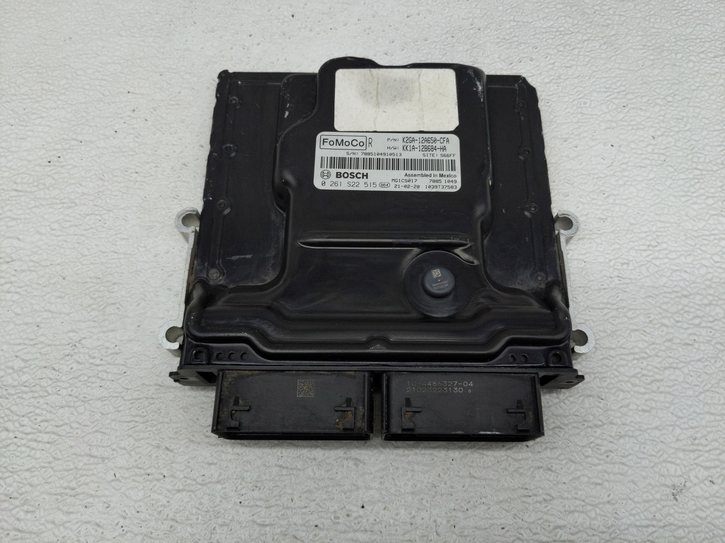 2021 Ford Edge PCM Engine Control Computer ECU ECM PCU OEM P/N:K2GA-12A650-CFA 0 261 S22 515 Fits Fits 2020 2022 OEM Used Au
