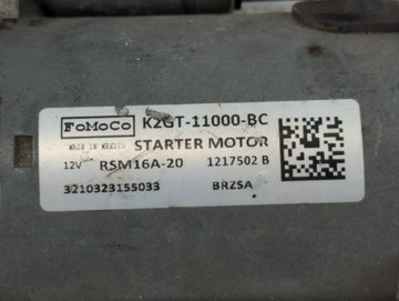 2019-2020 Ford Edge Car Starter Motor Solenoid OEM P/N:K2GT-11000-BC Fits Fits 2019 2020 2021 2022 OEM Used Auto Parts