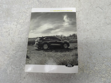 2021 Ford Escape Owners Manual Book Guide P/N:MJ5J19A321AA OEM Used Auto Parts - Oemusedautoparts1.com