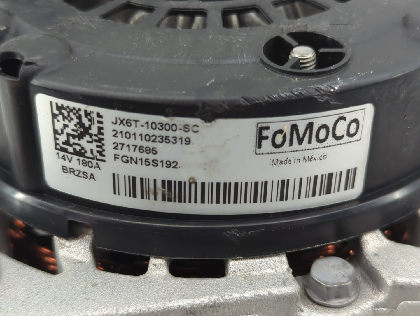 2020-2022 Ford Escape Alternator Replacement Generator Charging Assembly Engine OEM P/N:JX6T-10300-SC Fits Fits 2020 2021 20