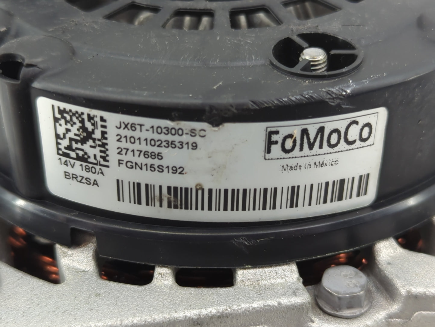 2020-2022 Ford Escape Alternator Replacement Generator Charging Assembly Engine OEM P/N:JX6T-10300-SC Fits Fits 2020 2021 20