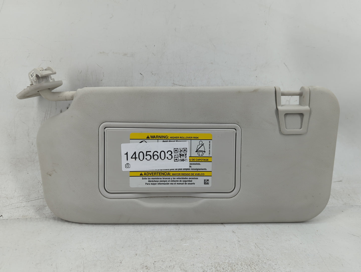 2021-2022 Ford Escape Sun Visor Shade Replacement Driver Left Mirror Fits Fits 2021 2022 OEM Used Auto Parts - Oemusedautopa