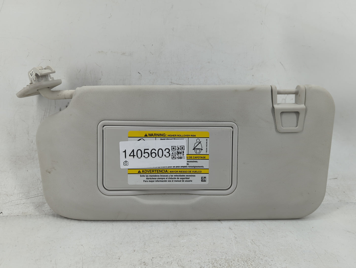 2021-2022 Ford Escape Sun Visor Shade Replacement Driver Left Mirror Fits Fits 2021 2022 OEM Used Auto Parts - Oemusedautopa