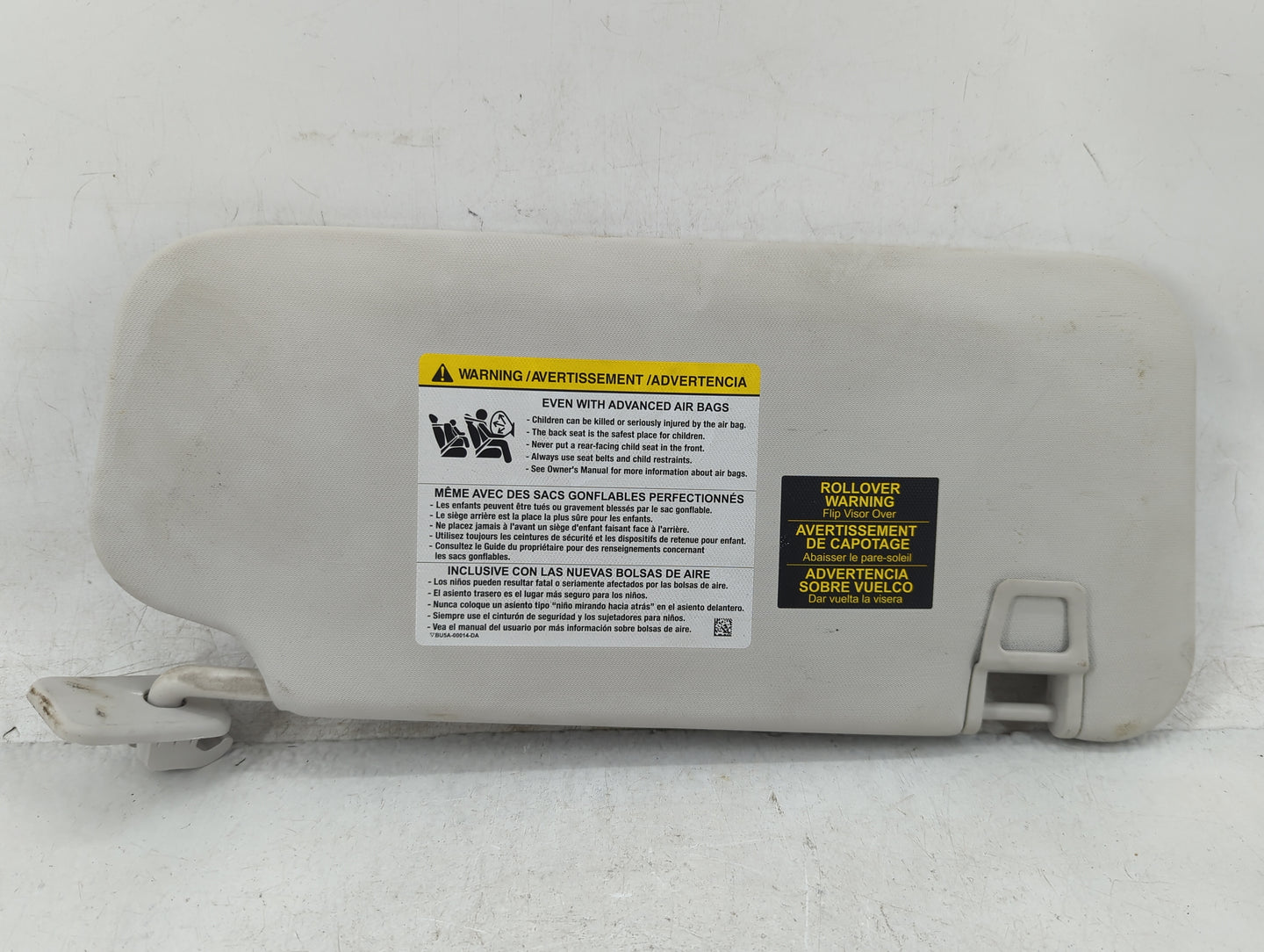 2021-2022 Ford Escape Sun Visor Shade Replacement Driver Left Mirror Fits Fits 2021 2022 OEM Used Auto Parts - Oemusedautopa