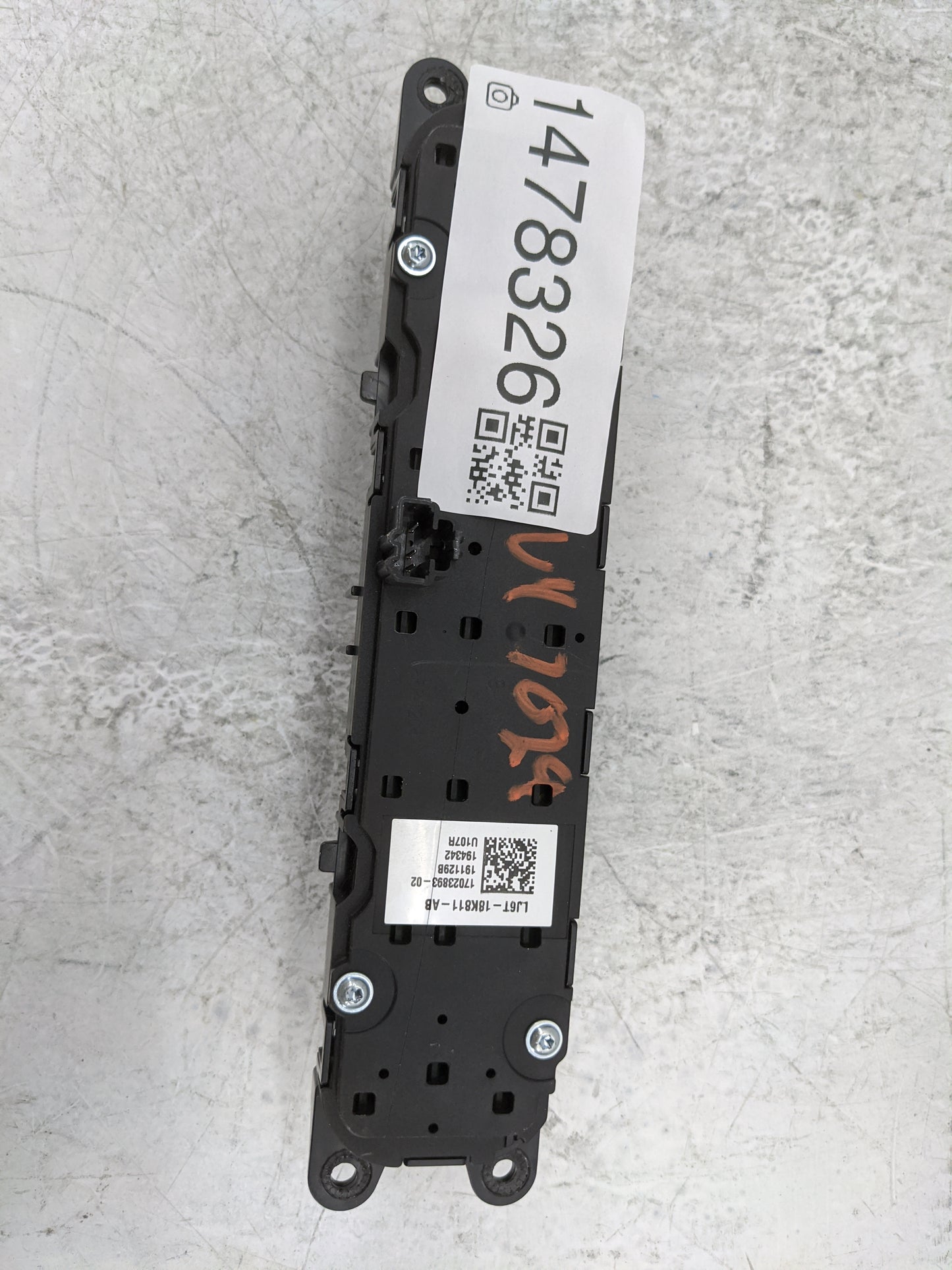 2020-2022 Ford Escape Radio Control Panel 1478326 - Oemusedautoparts1.com