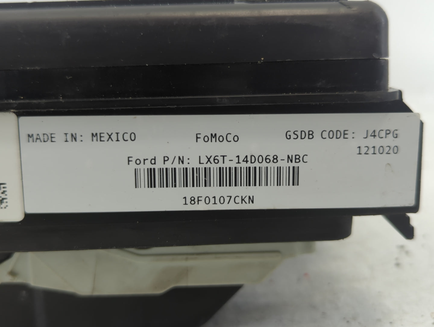 2020-2022 Ford Escape Fusebox Fuse Box Panel Relay Module P/N:LX6T-14D068-NBC Fits Fits 2020 2021 2022 OEM Used Auto Parts -