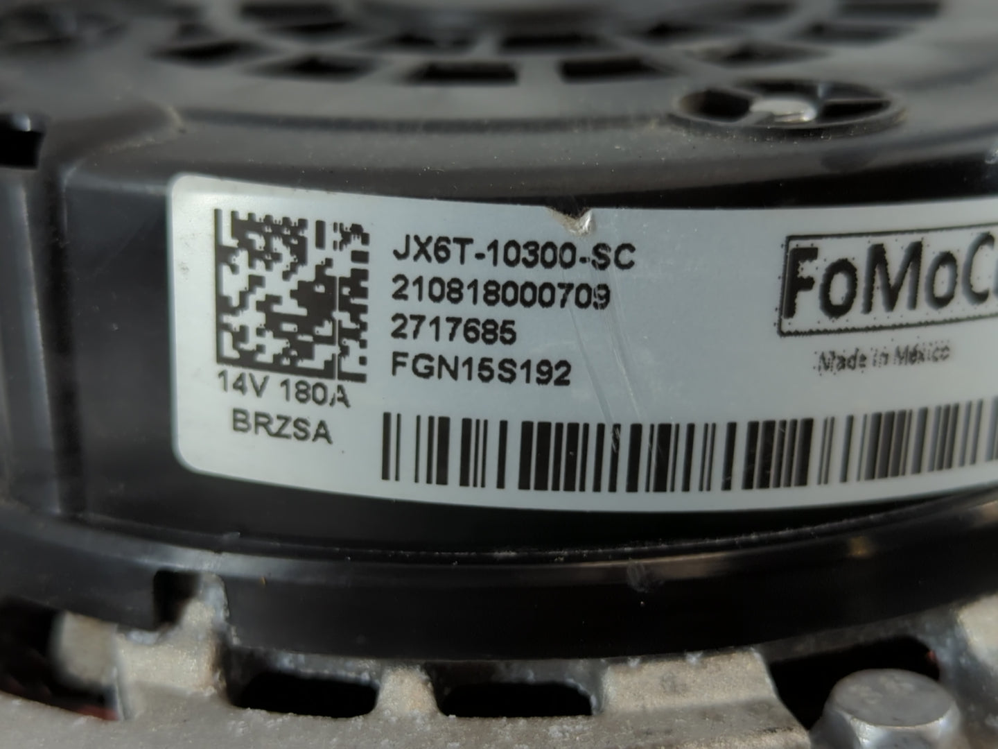 2020-2022 Ford Escape Alternator Replacement Generator Charging Assembly Engine OEM P/N:JX6T-10300-SC Fits Fits 2020 2021 20