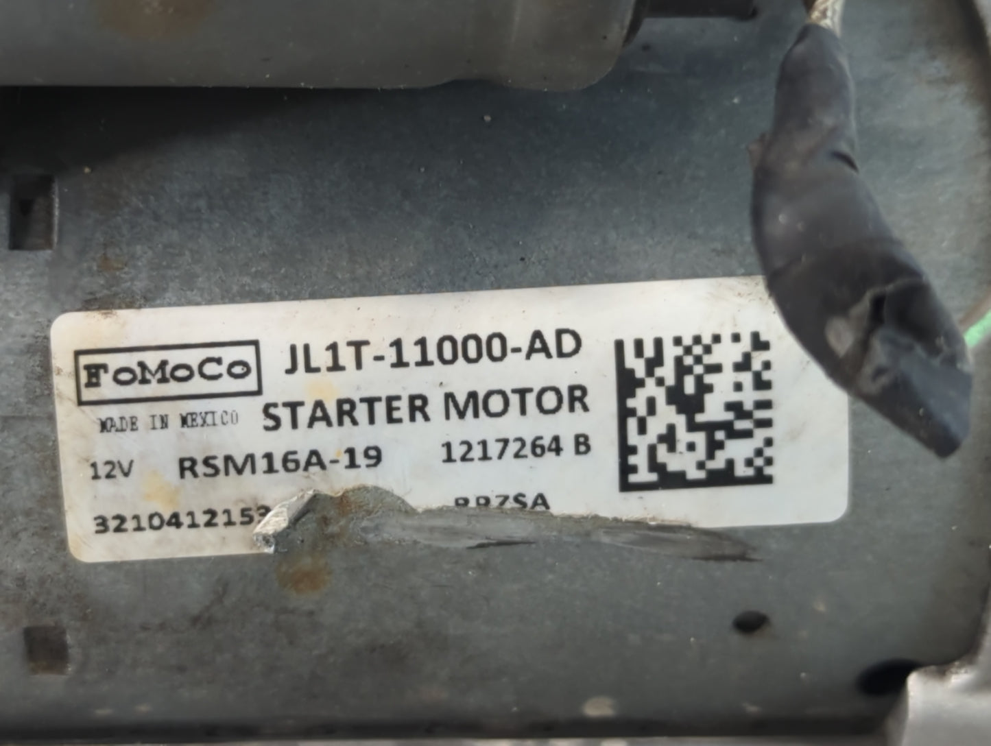 2018-2021 Ford Expedition Car Starter Motor Solenoid OEM P/N:JL1T-11000-AD Fits Fits 2018 2019 2020 2021 OEM Used Auto Parts