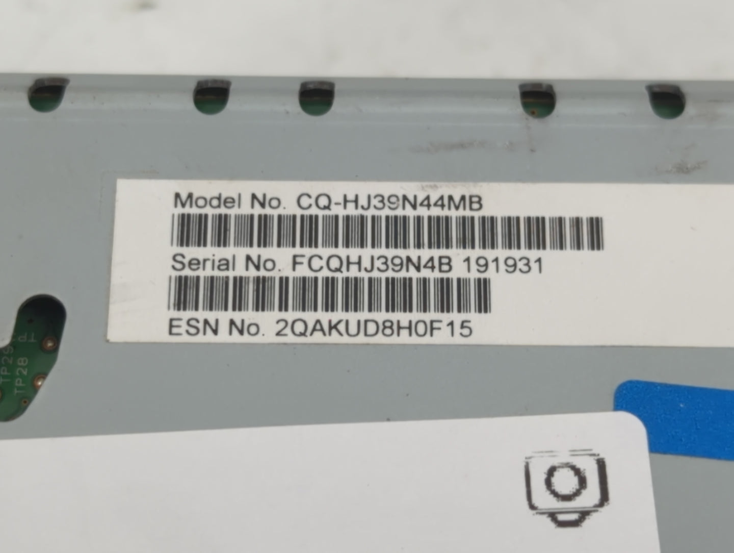 2019-2021 Ford Expedition Radio AM FM Cd Player Receiver Replacement Fits Fits 2019 2020 2021 OEM Used Auto Parts - Oemuseda