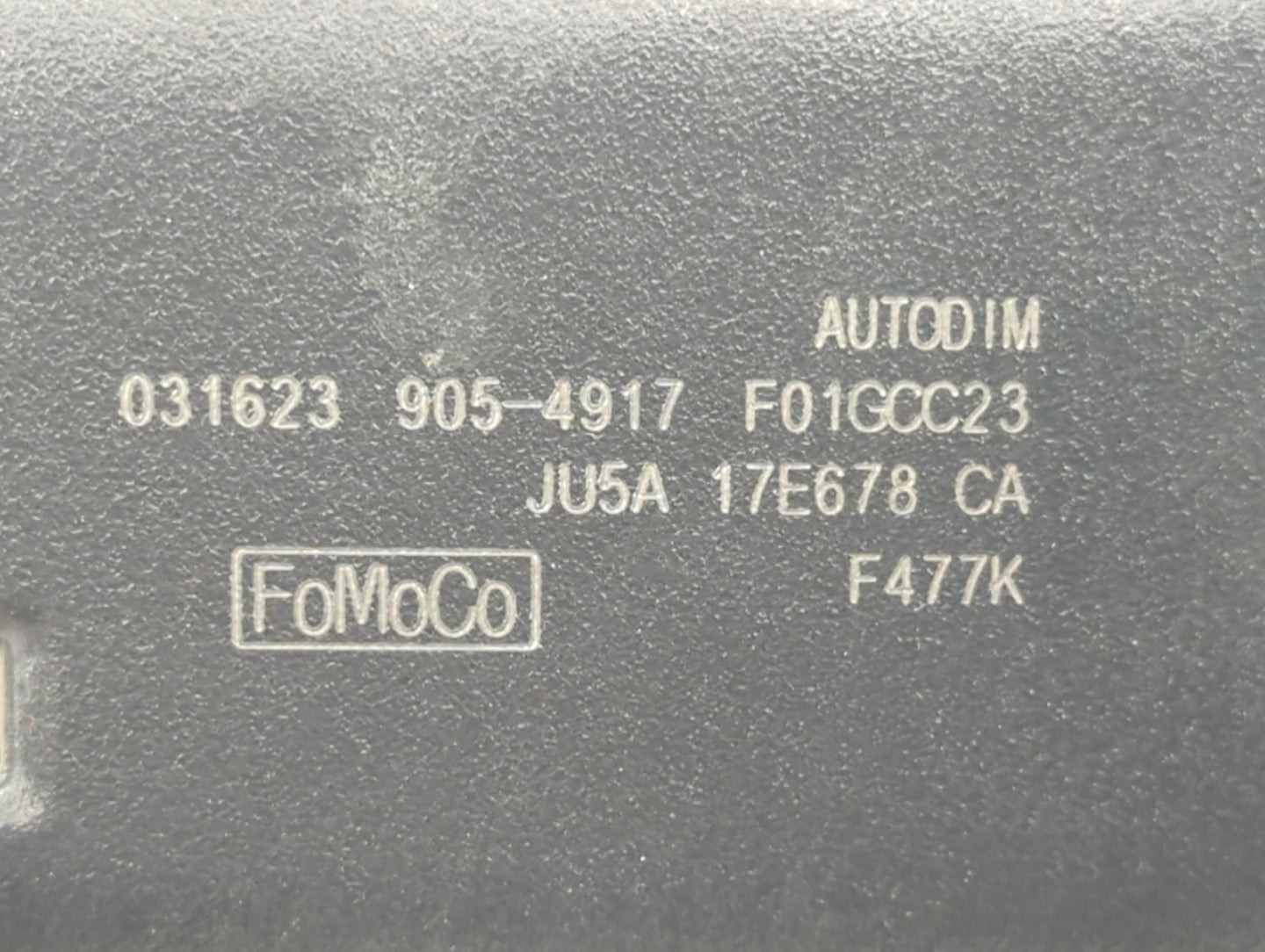 2018-2022 Ford Expedition Interior Rear View Mirror Replacement OEM P/N:JU5A 17E678 CA Fits Fits 2018 2019 2020 2021 2022 OE