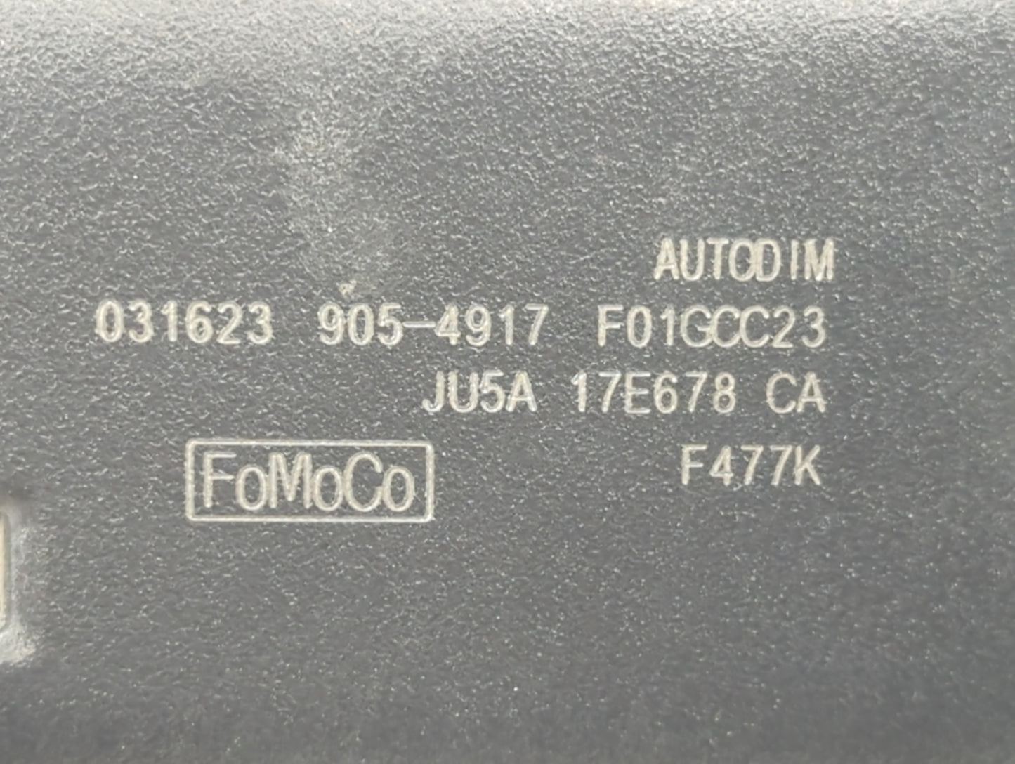 2018-2022 Ford Expedition Interior Rear View Mirror Replacement OEM P/N:JU5A 17E678 CA Fits Fits 2018 2019 2020 2021 2022 OE