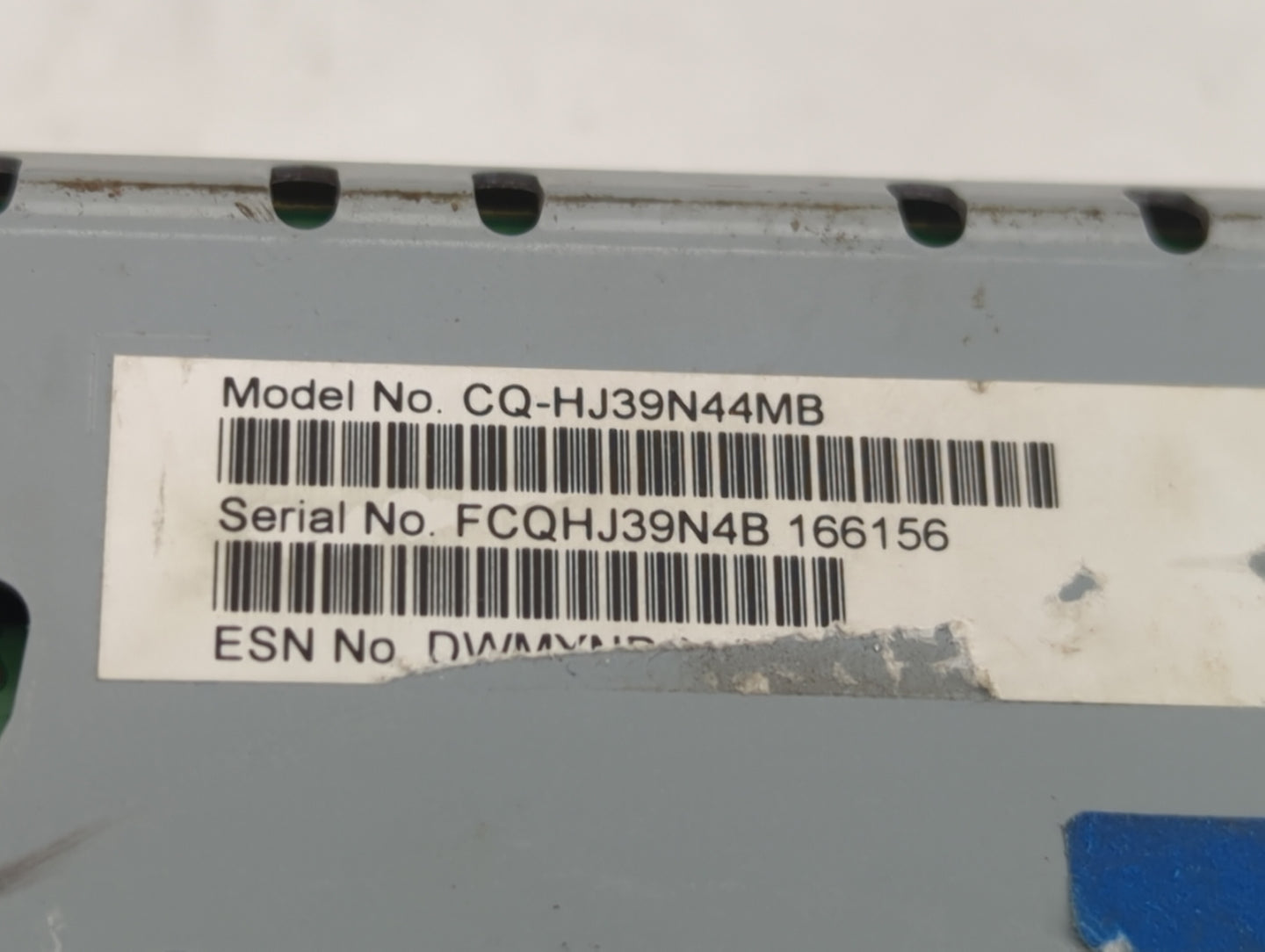 2018-2021 Ford Expedition Radio AM FM Cd Player Receiver Replacement P/N:CQ-HJ39N44MB Fits Fits 2018 2019 2020 2021 OEM Used