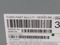 2020-2021 Ford Expedition Radio AM FM Cd Player Receiver Replacement P/N:LL1T-18D832-BB RU-9760A-A Fits Fits 2020 2021 OEM U