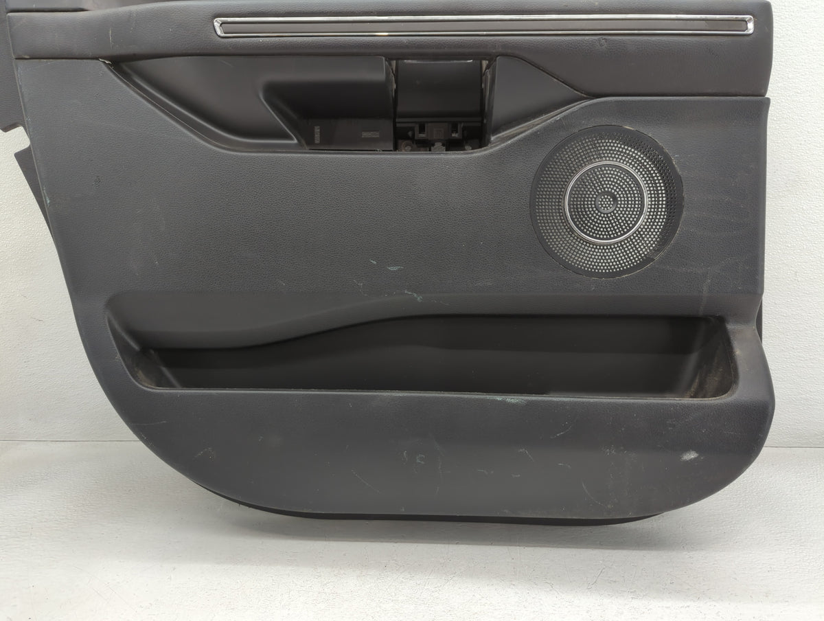 2021 Ford Expedition Front Right Passenger Interior Door Panel Trim Black - Oemusedautoparts1.com